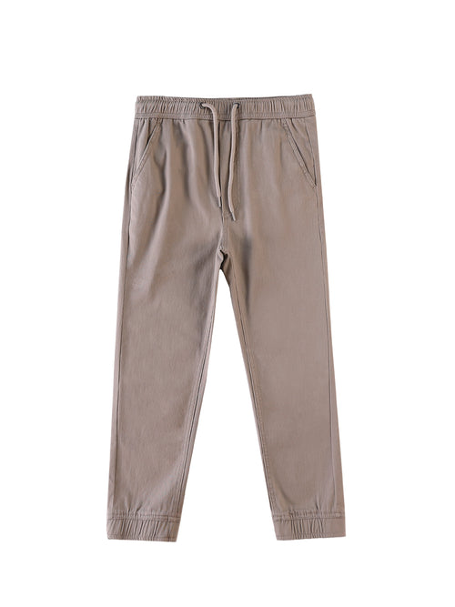 Pull On Stretch Jogger - Boys - Khaki