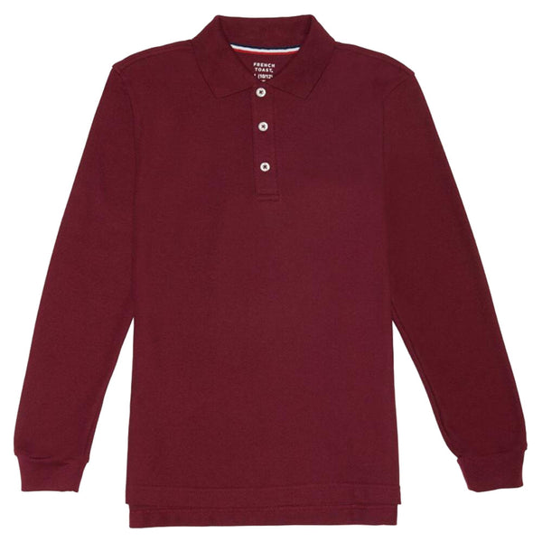 boys burgundy polo