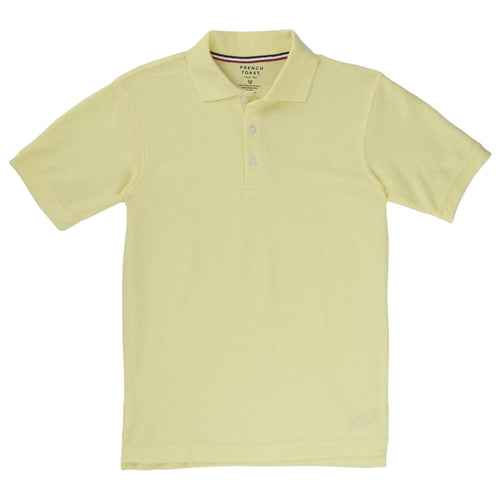 Short Sleeve Pique Polo Shirt  - Boys - Yellow
