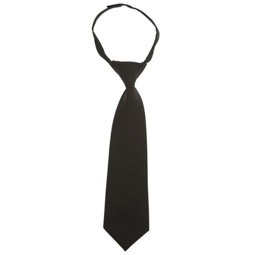 Solid Tie - Boys - Black