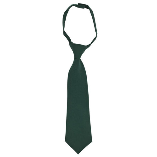 Solid Tie - Boys - Hunter