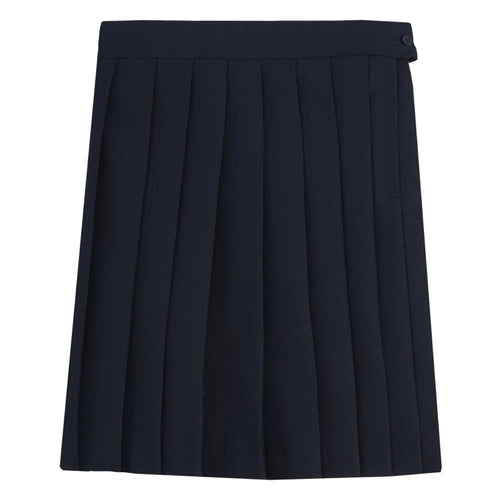 Pleated Skirt - Girls - Navy