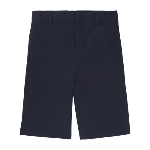 Flat Front Short - Boys - Navy