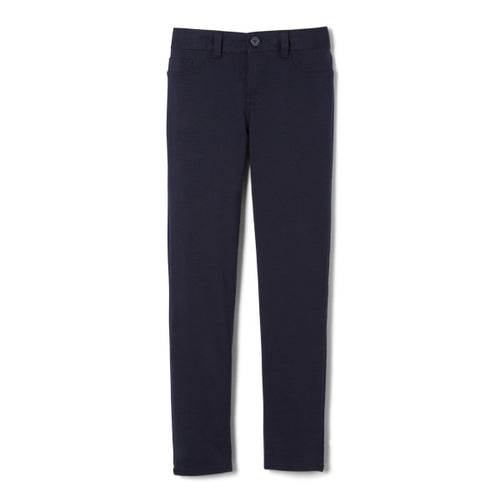 Ponte Stretch Skinny Pants - Girls - Navy
