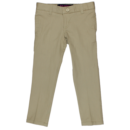 Basic Skinny Pants - Girls - Khaki