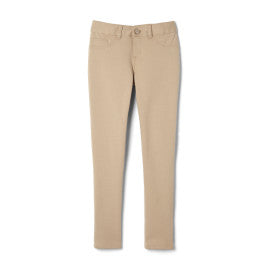 Ponte Skinny Stretch Pants - Girls - Khaki
