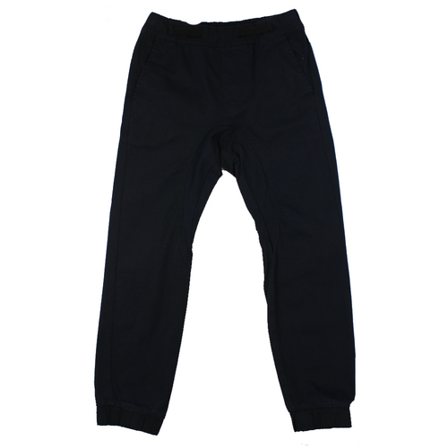 Stretch Twill Jogger - Boys - Navy