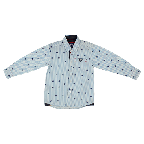 Long Sleeve Gamer Woven Shirt