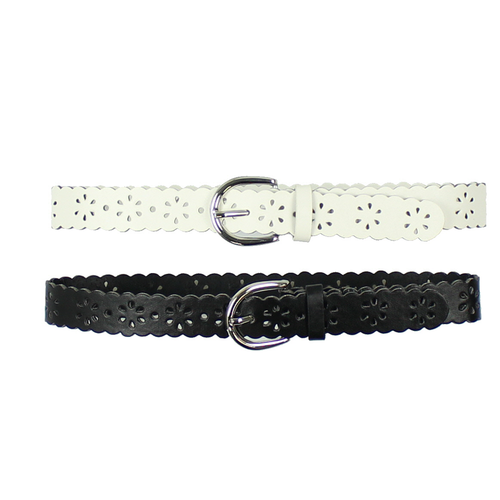 2Pk Flower Fashion Girls Belt