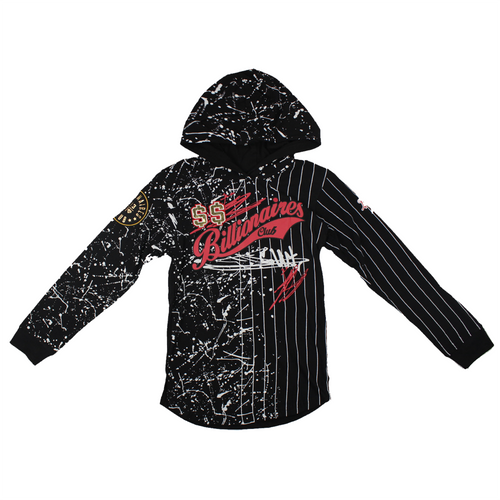 Long Sleeve Hooded Billionaires Club Raglan