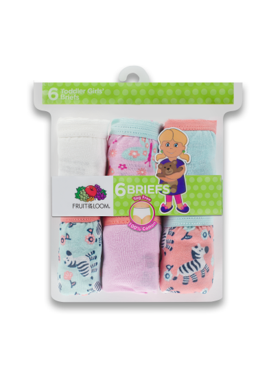 Toddler Printed Girls' Briefs