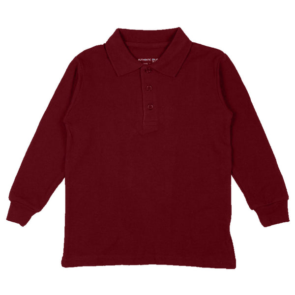 Burgundy polo shirt kids hotsell