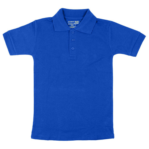 Short Sleeve Pique Polo Shirt - Boys - Royal