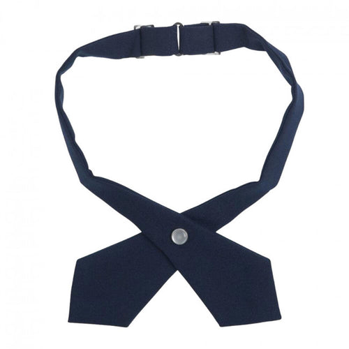 Cross Tie - Girls - Navy