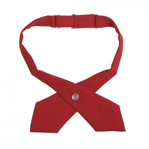 Cross Tie - Girls - Red