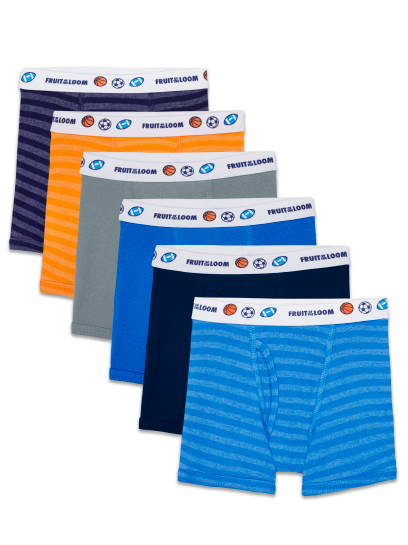 6PK Printed Boxer Briefs