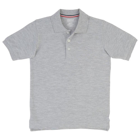 boys grey polo shirt