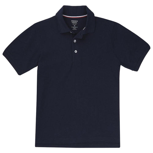 Short Sleeve Pique Polo Shirt  - Boys - Navy