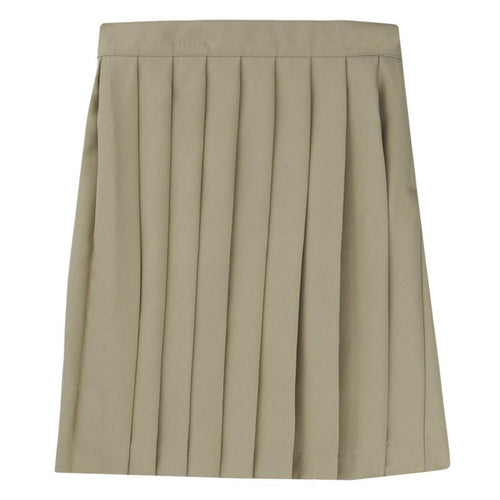 Pleated Skirt - Girls - Khaki