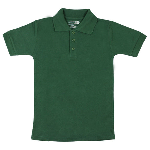 Short Sleeve Pique Polo Shirt - Boys - Hunter