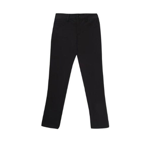 Akiihool Teen Girl Pants for School Girls' School Uniform Jogger Pants  Chino Pants (Black,5-6 Years) 